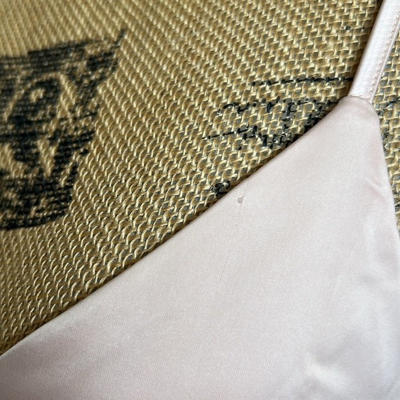 NWT Naked Wardrobe Satin Dreams Side Slit Slip Maxi Dress Blush Pink size M - Picture 3 of 11